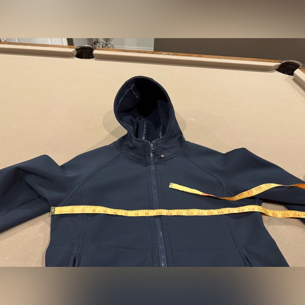 lululemon everyday yoga jacket 8 softshell navy - Picture 4 of 9
